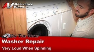 Frigidaire Washer Repair - Loud When Spinning - Shell Rear Bearing