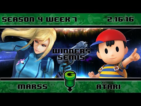 S4@GU 2-16 (Winner's Semis): Marss (ZSS/Bayonetta) vs HSG ATARi (Ness)