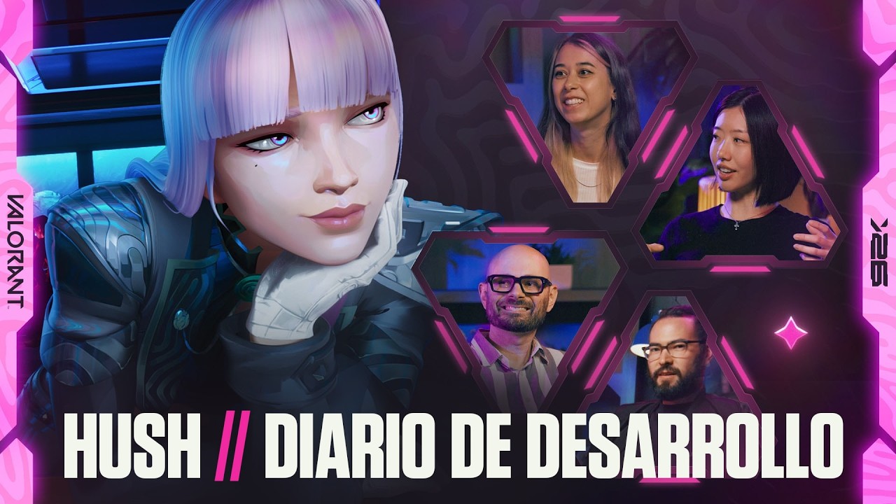 Vídeo: 🎬 Shh... Hablemos sobre Hush // Diario de desarrollo - VALORANT