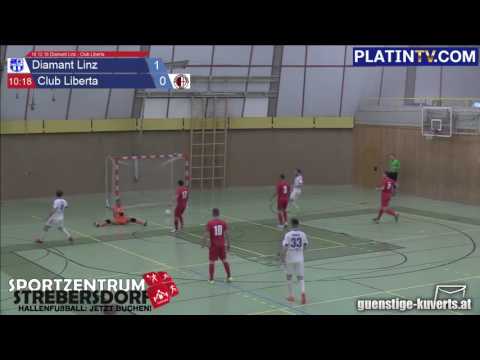 18.12.16 Diamant Linz - Club Liberta - 2:0  (1. Halbzeit / 10:22) am 18.12.2016 18:11