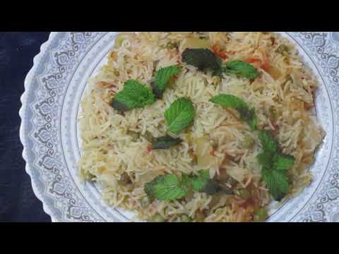 Winter Melon Tomato Green Peas Rice/Dinner Recipes/Veg Recipes/ Tomato Recipe/Fried Rice Recipes 701