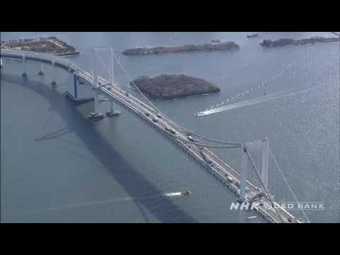 NHK VIDEO BANK - Aerial View of Tokyo I -