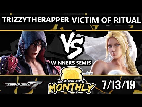 BnB 14 Tekken 7 - TrizzyTheRapper (Jin) Vs. Victim_of_Ritual (Nina) - T7 Winners Semis