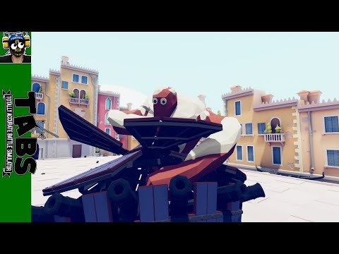 Find the weakness! Da Vinci TANK vs Every Unit - TABS Renaissance update