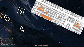 GTA V: learning to fly on keyboard