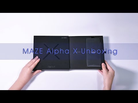 MAZE Alpha X Unboxing - Near Full Display Smartphone - To The Extreme