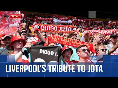 How football remembered the life of silent hero Diogo Jota
