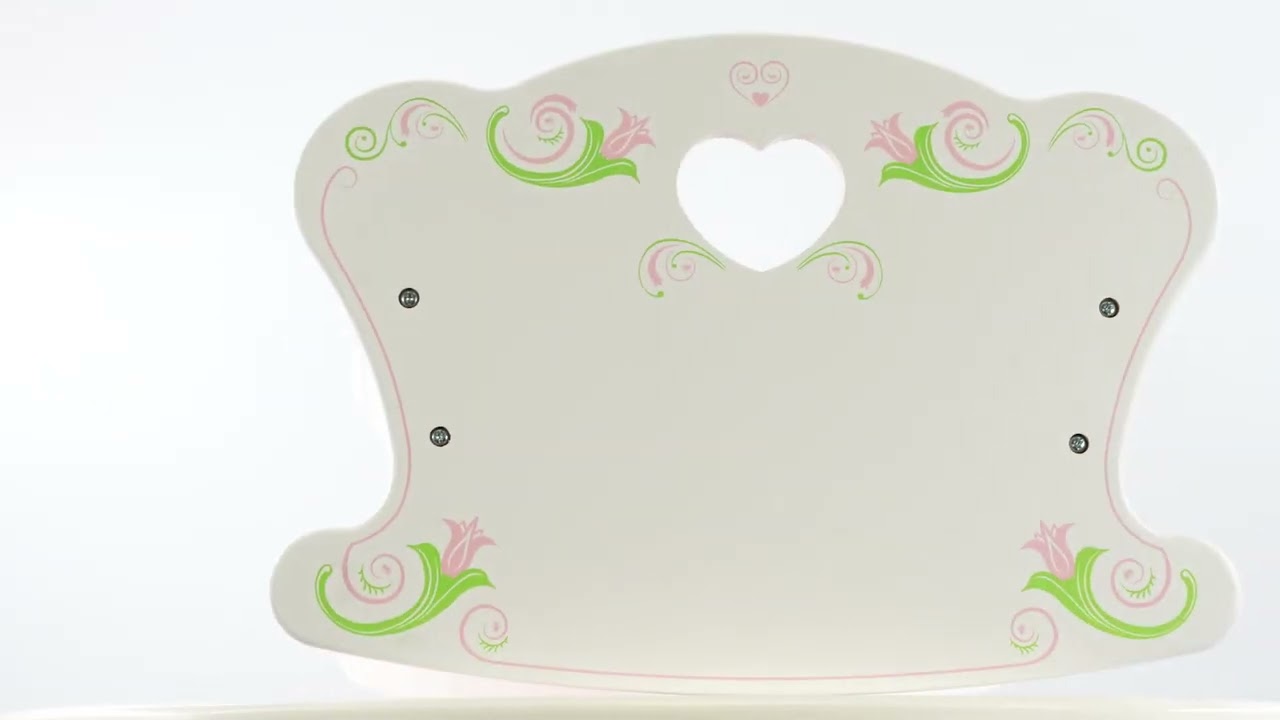 Baby Dolls Wooden Cradle