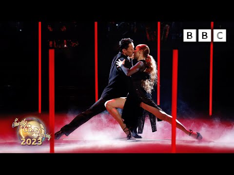 Angela Scanlon and Carlos Gu Argentine Tango to Back To Black by Amy Winehouse ✨ BBC Strictly 2023