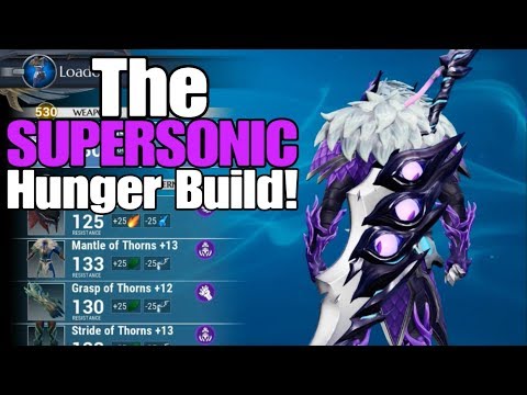 Dauntless - The Supersonic Hunger Build! (The Hunger)