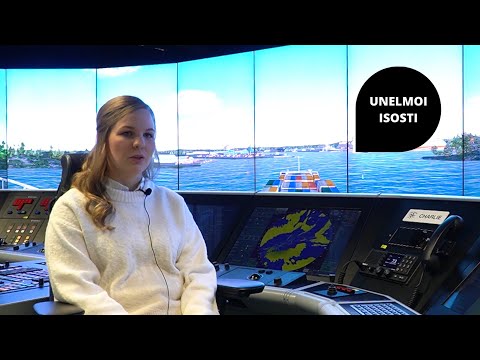 Unelmoi isosti! Merikapteeniksi opiskeleva Pauliina Niinistö