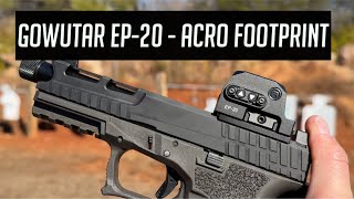 EP-20 Enclosed Red/Green Dot Sight for ACRO Footprint