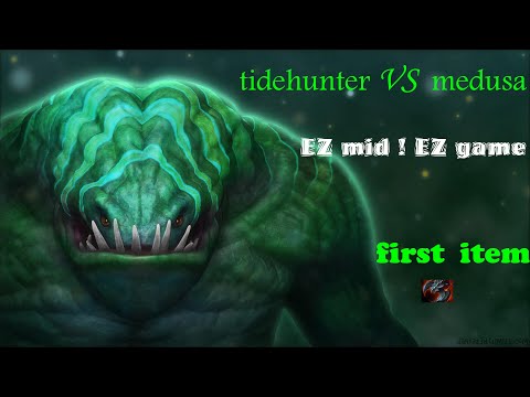 New Meta Tidehunter Mid Dota 2 Highlights