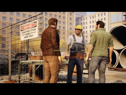 A WAY OUT Walkthrough Gameplay Part 7 - CONSTRUCTION SITE  (PS4 Pro)