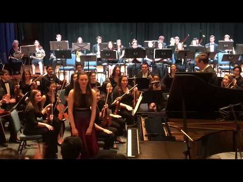 Rachmaninoff piano concerto no.2 - Patti O'Meara with William & Mary Symphony Orchestra
