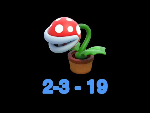 Super Mario 3D World [Switch] 2-3 Itemless Speedrun - Time: 19