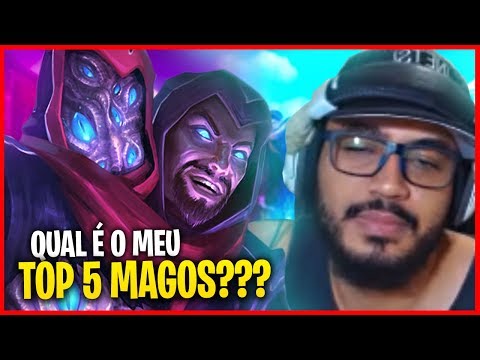 SMITE | TOP 5 Magos que eu mais gosto de jogar! [SMITE PT-BR]