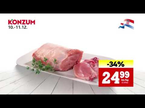 Konzum vikend akcija 10.-11.12.2016.