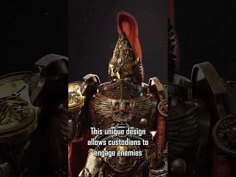 What is the Adeptus Custodes main weapon? | 40K In 40 Seconds
