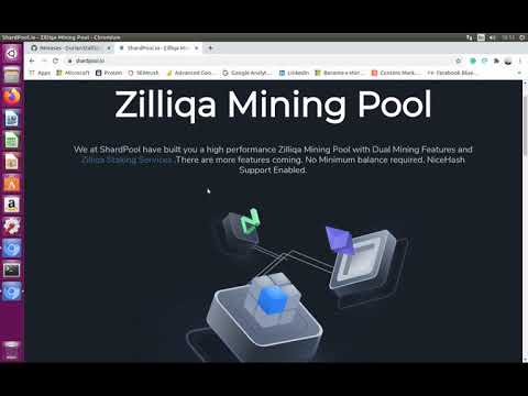 ShardPool setup with ZilMiner single mining feature for Ubuntu OS.