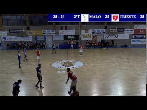 MALO VS  TRIESTE (LIVE) SERIE A2 - 2022-2023