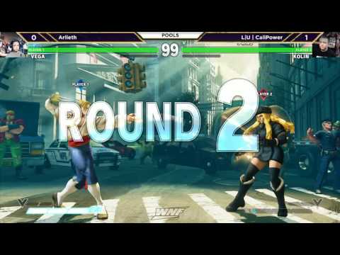 WNF 2017 SFV - Arlieth (Vega) vs L|U | CaliPower (Kolin)