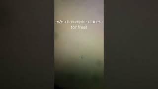 Watch The vampire Diaries for free!!
