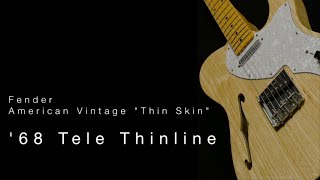 Video thumbnail for Fender American Vintage "Thin Skin" 1968 Telecaster Thinline • Wildwood Guitars Overview by Wildwood Guitars