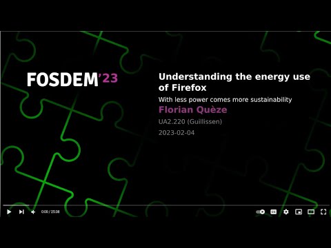 Understanding the energy use of Firefox