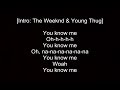 The Weeknd - Reminder ft.  A$AP Rocky & Young Thug [Remix] - Lyrics