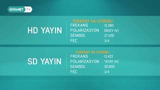 Diyanet TV Frekansımız Yenilendi...