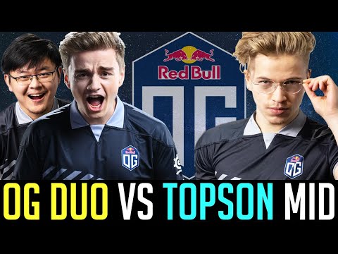 OG Duo (MidOne & N0taiL) vs TOPSON - OG's practice game for DPC 2021 DOTA 2