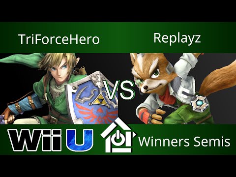 Typo House Macon 7/11/17 - TriForceHero (Link) vs Replayz (Fox) - Smash 4 Winners Semis