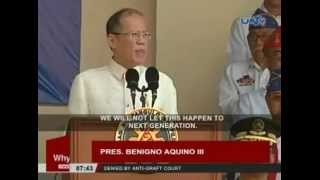 Pres. Aquino, emphasizes significance of promoting peace during National Heroes Day commemoration