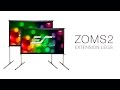 ✅ ZOMS2 Extension Legs for Elite Screens' YardMaster II Outdoor Projection Screen