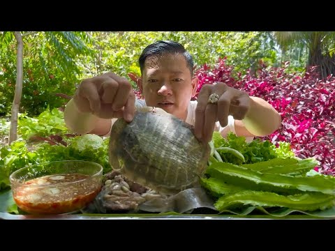 Ăn Baba Luộc Nước Dừa Với Nước Chấm Siêu Ngon | No Youtube