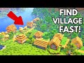 How To Find A VIllage In Minecraft Bedrock Java EASILY
