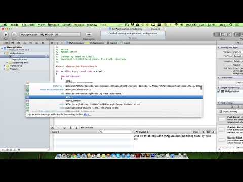 Learn Objective C - Mac iOS - For Beginner Programmers - Xcode - Swift