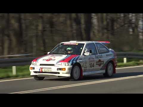 51 Rajd Świdnicki 2023 - Michał Łusiak / Sylwia Zaborowska - Ford Escort Cosworth | MaxxSport |