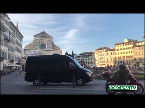 2019-09-10 FIRENZE - SVASTICA GRADINI MUSEO NOVECENTO, DURE CONDANNE