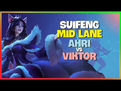 How Rank 1 Super Server SuiFeng Solves Every Mid Lane Matchup with Ahri Engsub