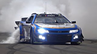 Garage 56 Chevy Camaro ZL1 feat. 358 NASCAR V8 Engine | Rolling Burnouts & Brutal Sounds!