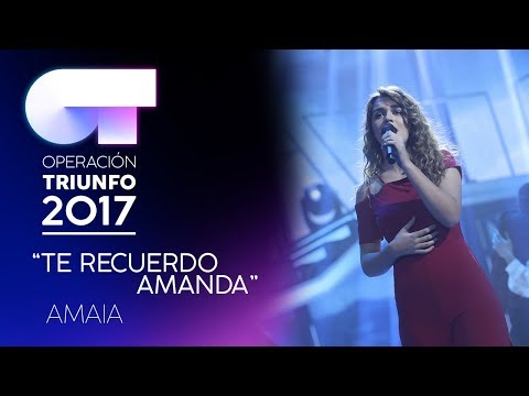Video thumbnail for Te Recuerdo Amanda