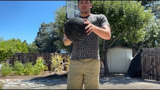 Airless 3D Printed Silent Basketball Review!