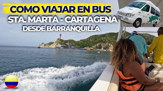 3 formas de viajar por carretera: Barranquilla a Santa Marta y Cartagena | Franklinguia