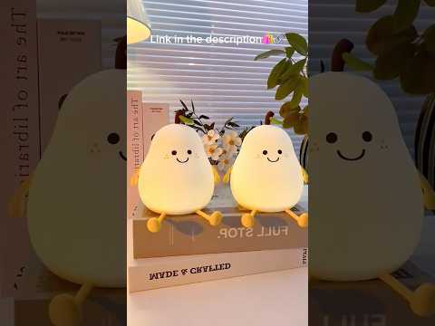 Silicon pear shape night lamp