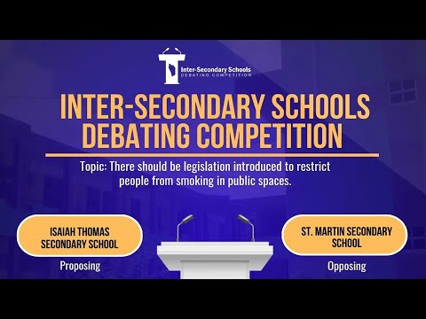Inter Secondary Schools Debating Competition Dominica