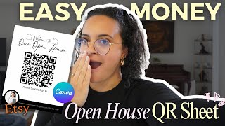Make EASY Money Online with this Canva Digital Download on Etsy | TUTORIAL