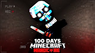 I Spent 100 Days in the CREEPIEST MOD in Hardcore Minecraft... Here's What Happened [FULL MOVIE]