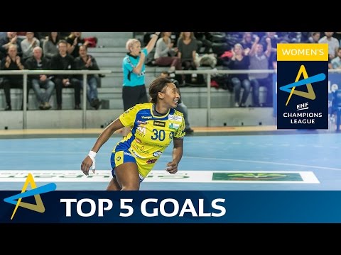 Jurswailly Luciano's in-flight crowns Top 5 Goals | Round 4 | Women's EHF Champions League